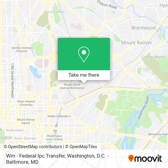 Wm - Federal Ipc Transfer map