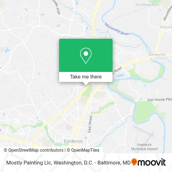 Mostly Painting Llc map