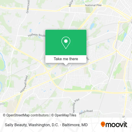 Sally Beauty map