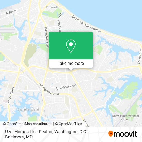 Uzel Homes Llc - Realtor map
