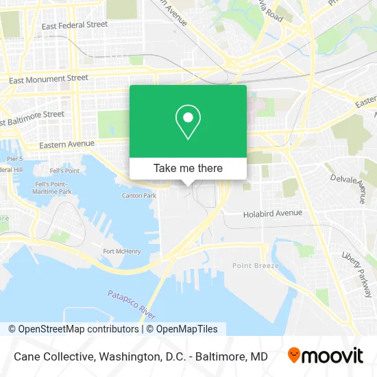 Cane Collective map