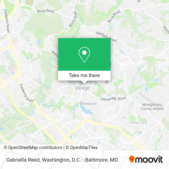 Gabriella Reed map