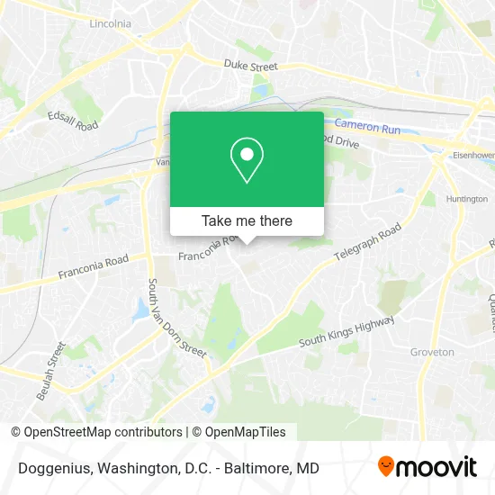 Doggenius map