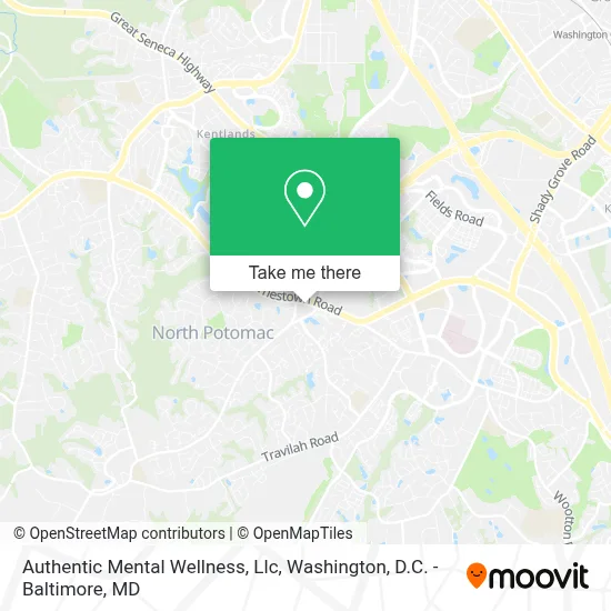 Authentic Mental Wellness, Llc map