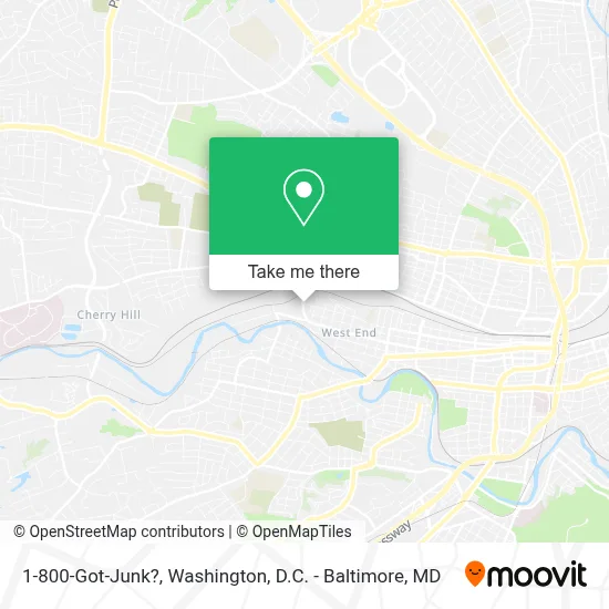 1-800-Got-Junk? map