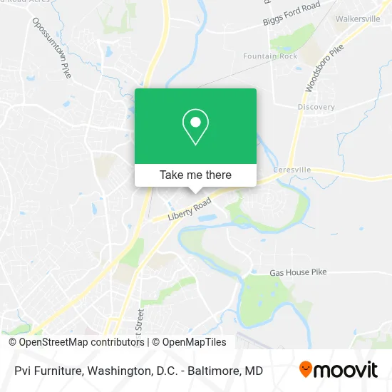 Pvi Furniture map