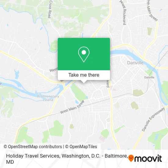 Holiday Travel Services map