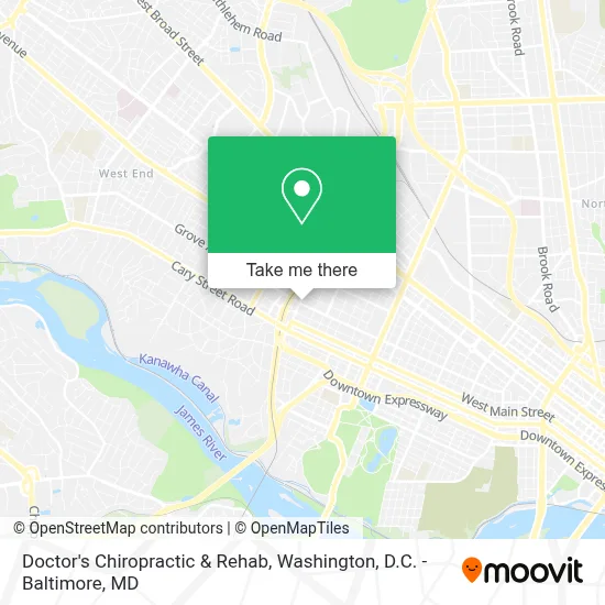 Doctor's Chiropractic & Rehab map