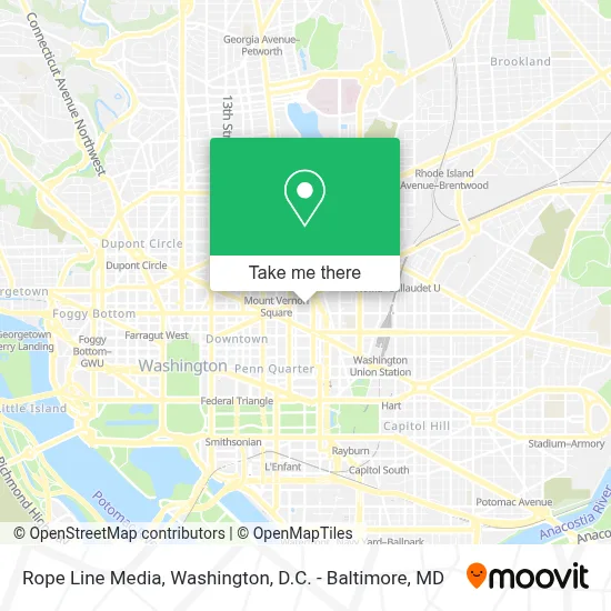 Rope Line Media map