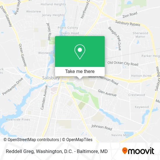 Reddell Greg map