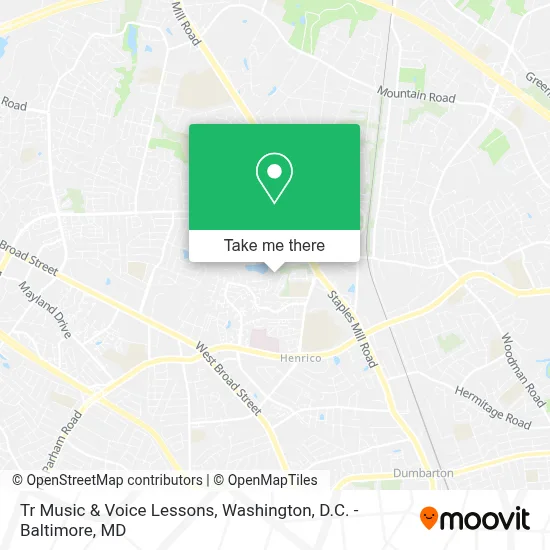 Tr Music & Voice Lessons map