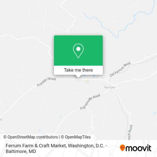 Ferrum Farm & Craft Market map