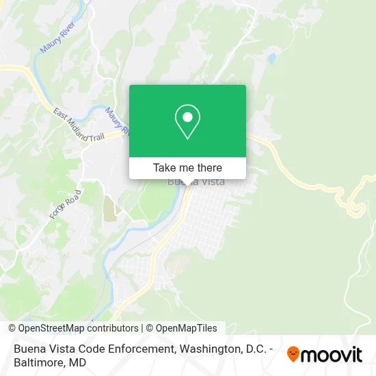 Buena Vista Code Enforcement map