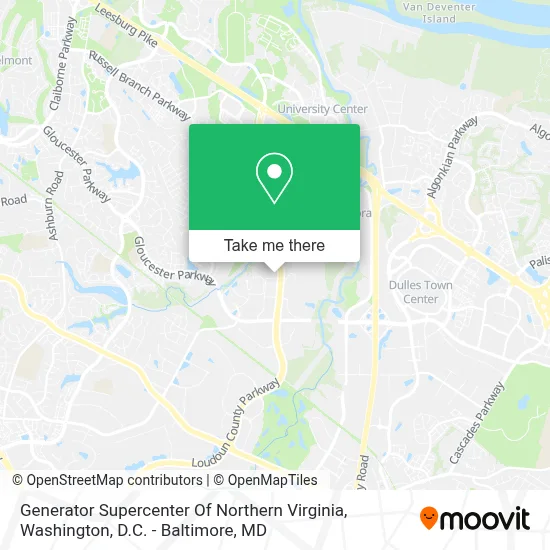Generator Supercenter Of Northern Virginia map