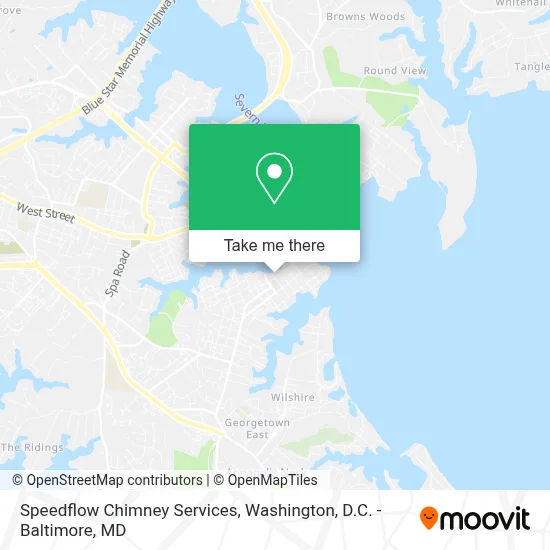Speedflow Chimney Services map