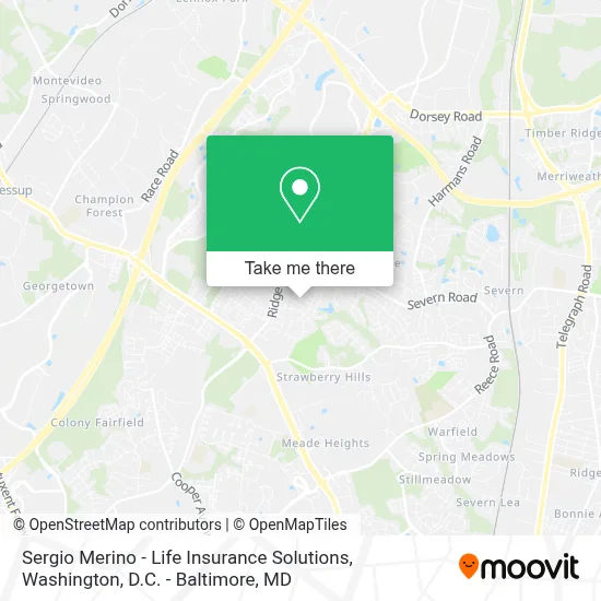 Sergio Merino - Life Insurance Solutions map