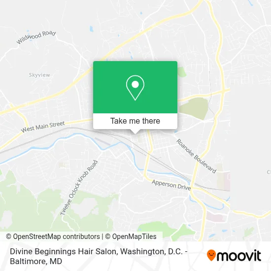 Divine Beginnings Hair Salon map