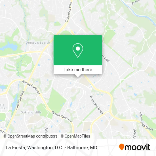 La Fiesta map