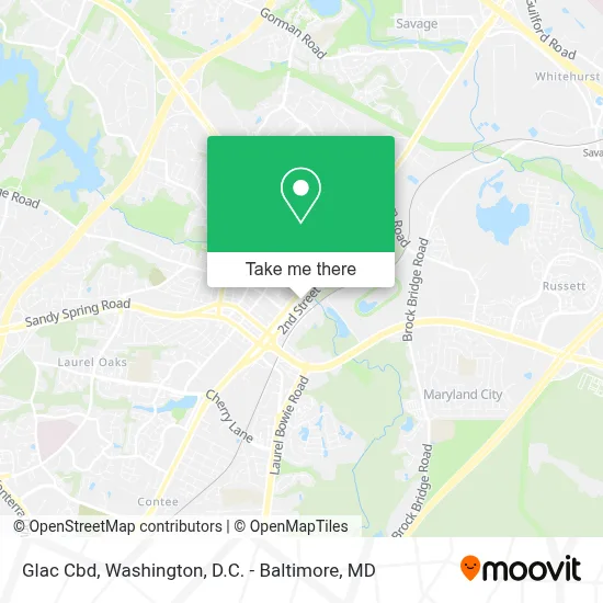 Glac Cbd map