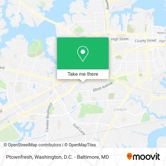 Ptownfresh map