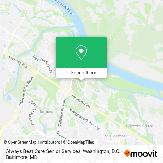 Always Best Care Senior Services map