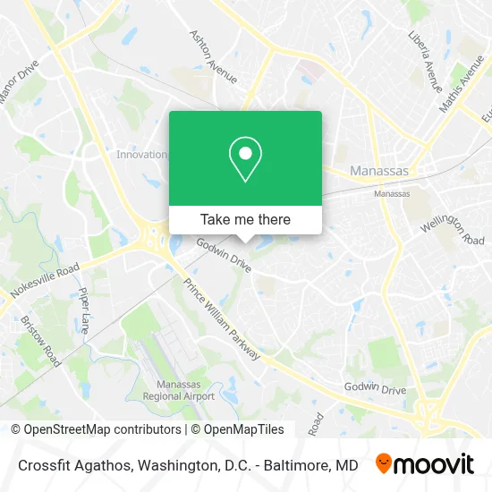 Crossfit Agathos map