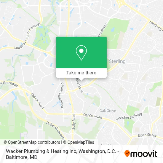 Wacker Plumbing & Heating Inc map