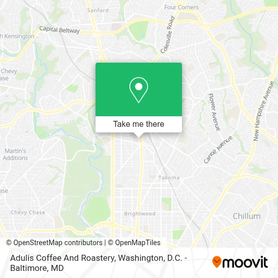 Adulis Coffee And Roastery map