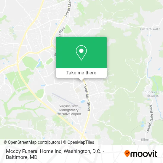 Mccoy Funeral Home Inc map