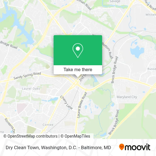 Dry Clean Town map