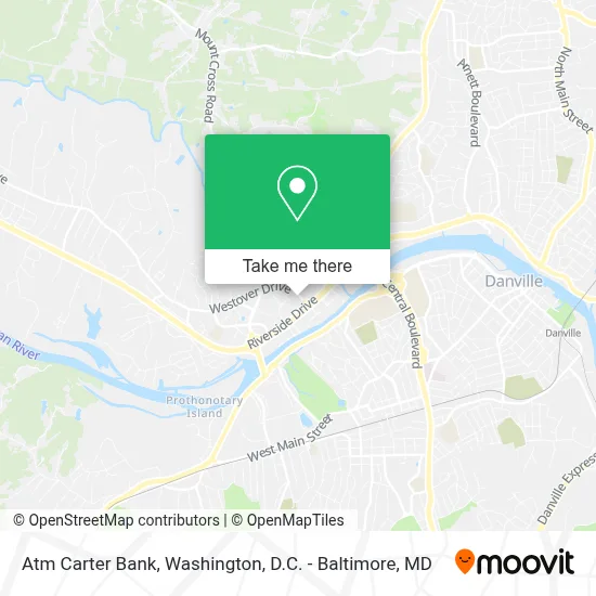 Atm Carter Bank map