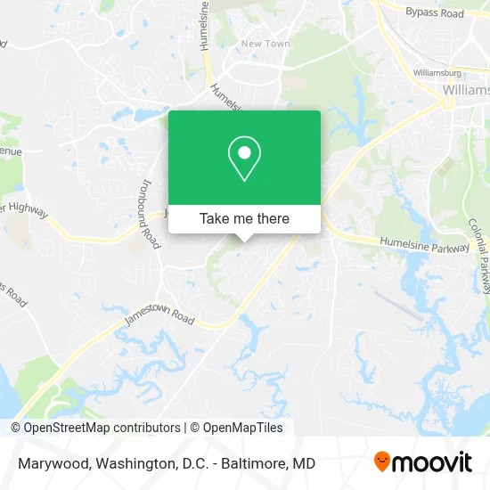 Marywood map