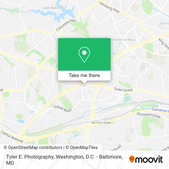 Tyler E. Photography map