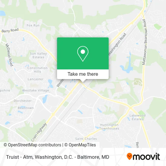 Truist - Atm map