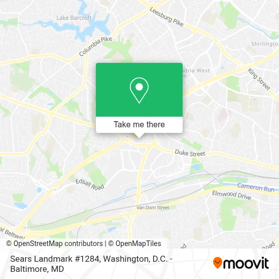 Sears Landmark #1284 map