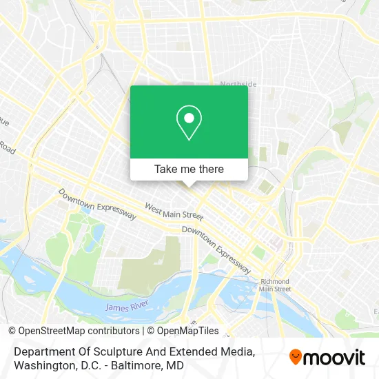 Department Of Sculpture And Extended Media map