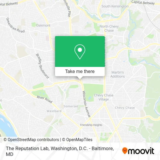The Reputation Lab map