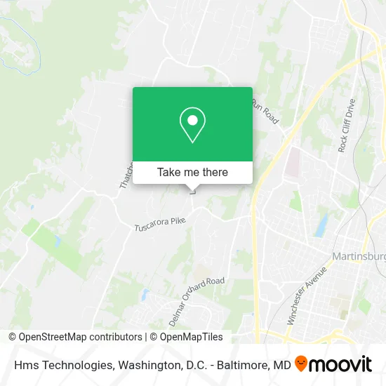 Hms Technologies map