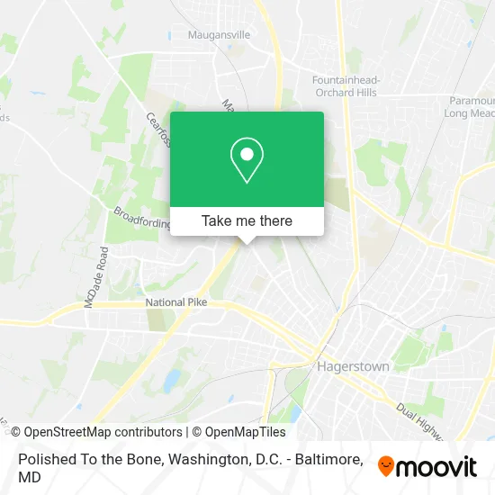 Polished To the Bone map