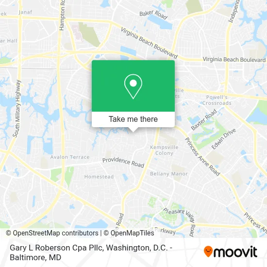 Gary L Roberson Cpa Pllc map