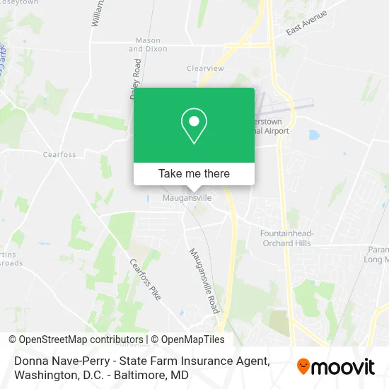 Donna Nave-Perry - State Farm Insurance Agent map
