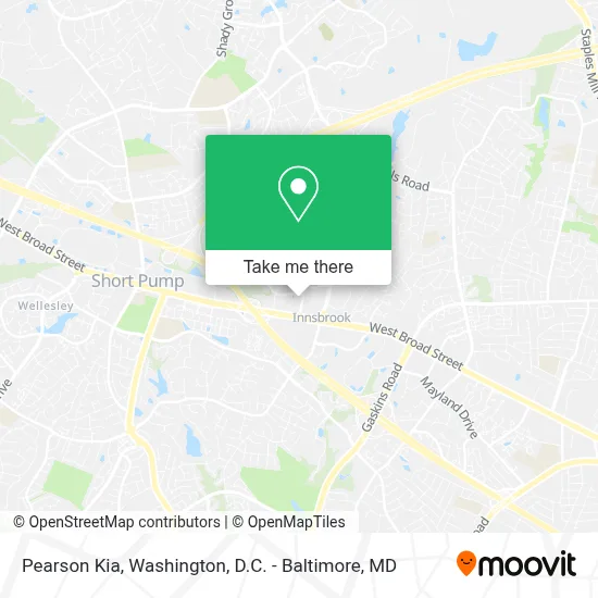 Pearson Kia map