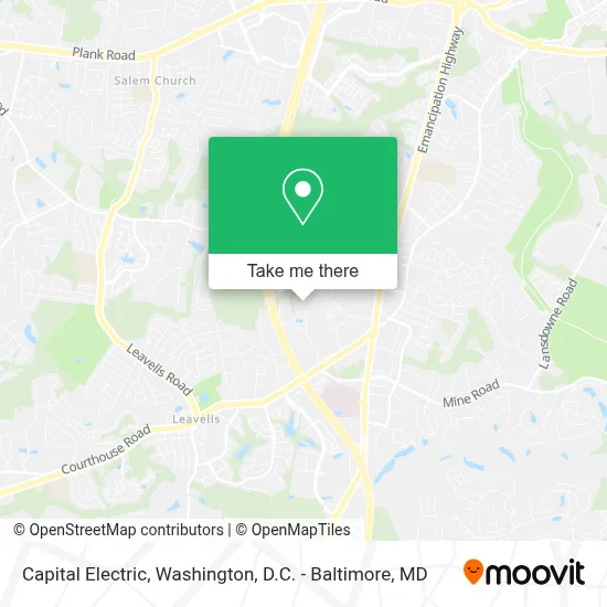 Capital Electric map