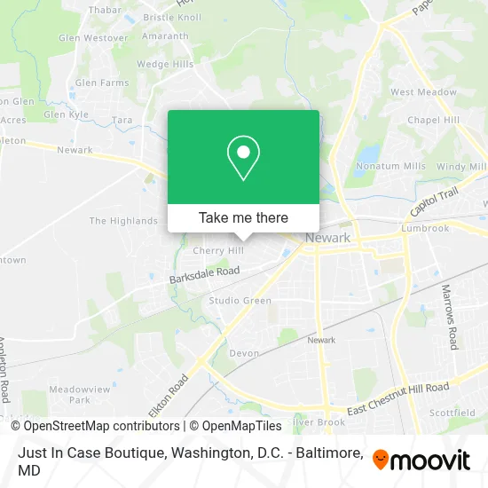 Just In Case Boutique map