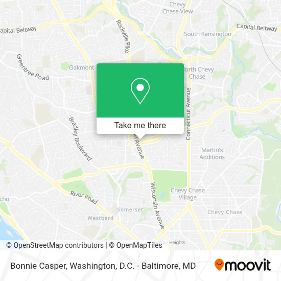Bonnie Casper map