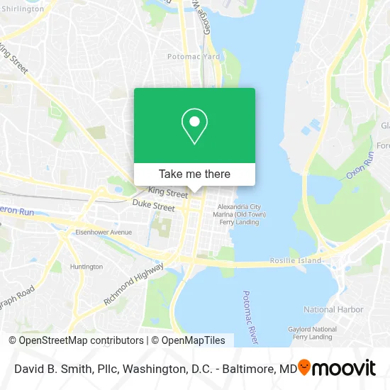 David B. Smith, Pllc map