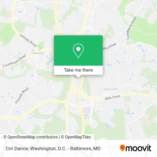 Cm Dance map