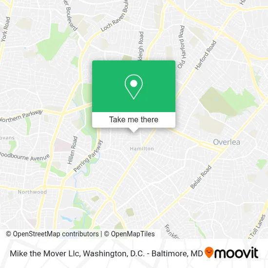 Mike the Mover Llc map