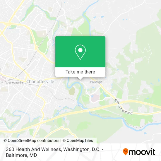 360 Health And Wellness map