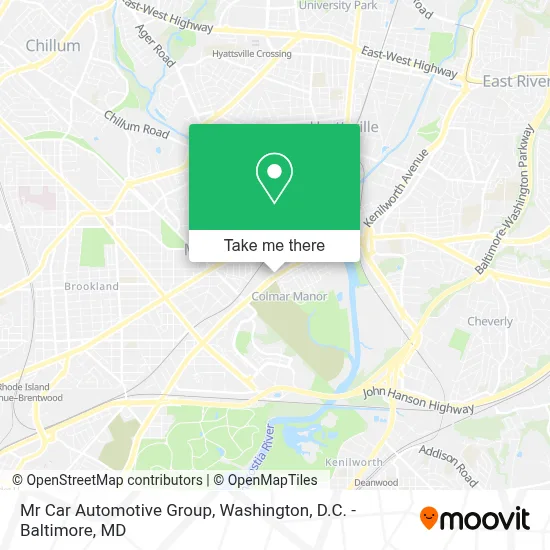 Mr Car Automotive Group map